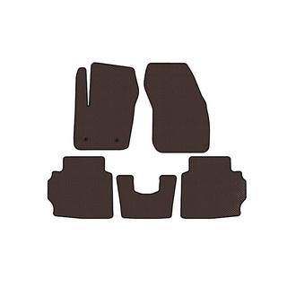 Rubber Floor Mats Carsuit (LB, Brown) photo 1