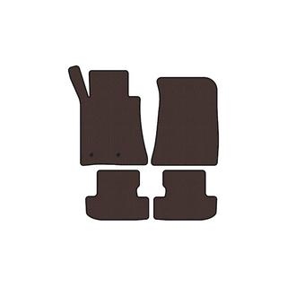 Rubber floor mats Carsuit (Coupe, brown) Ford Mustang 2015-2023 photo 1