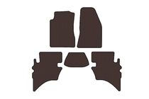 Ford Ranger 2002-2006 Rubber Floor Mats Carsuit (Brown) photo 1