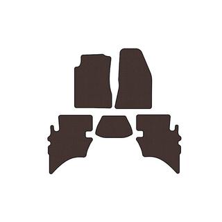 Rubber Floor Mats Carsuit (Brown) photo 1
