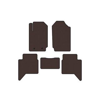 Rubber Floor Mats Carsuit (Brown) photo 1