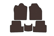 Ford Connect 2010-2013 Rubber floor mats Carsuit (2009-2012, brown) photo 1