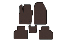 Ford Courier 2014-2023 Rubber Floor Mats Carsuit (Brown) photo 1