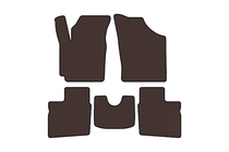 Geely CK-1 2005-2008 Rubber floor mats Carsuit (2005-2009, SD, brown) photo 1