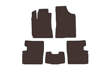 Geely Emgrand EC7 2009- Rubber floor mats Carsuit (2009-2014, HB, 5-door, brown) photo 1