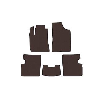 Rubber floor mats Carsuit (2009-2014, HB, 5-door, brown) Geely Emgrand EC7 2009- photo 1