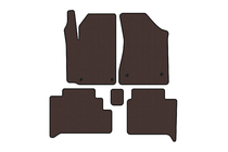 Geely GC-5 2010-2015 Rubber floor mats Carsuit (HB, brown) photo 1