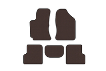Geely SL 2011- Rubber Floor Mats Carsuit (Brown) photo 1