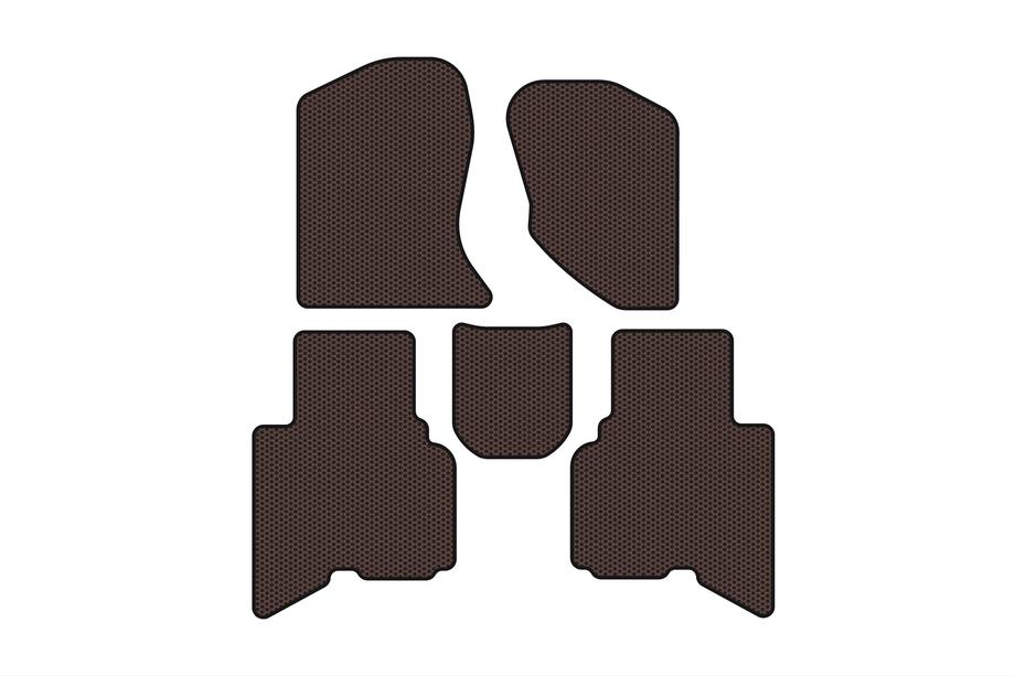 GreatWall Haval/Hover H3 2005-2013 Rubber floor mats Carsuit (2010-2014, brown) Image