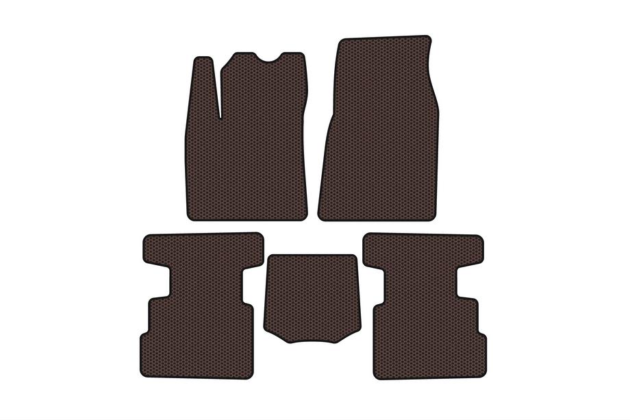 Great Wall Haval H6 III 2020- Rubber Floor Mats Carsuit (Brown) Image