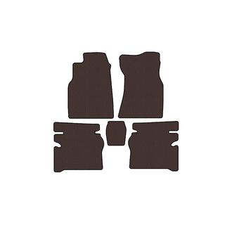 Rubber Floor Mats Carsuit (Brown) photo 1