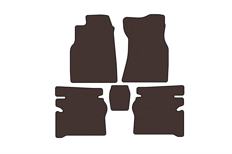 GreatWall Safe 2002-2009 Rubber Floor Mats Carsuit (Brown) Image