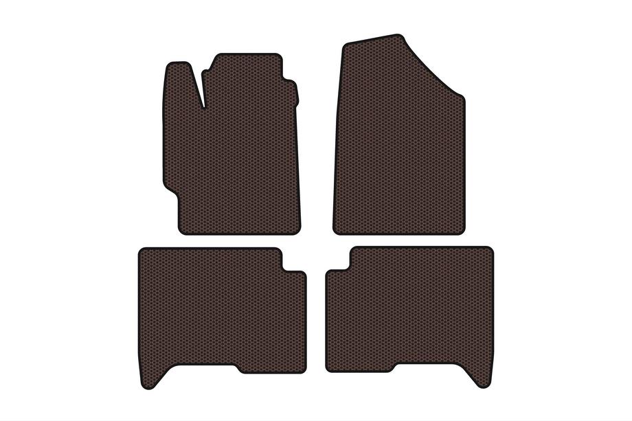 Great Wall Voleex C30 2010-2016 Rubber Floor Mats Carsuit (SD, Brown) Image