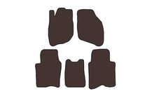 Honda City 2002-2008 Rubber Floor Mats Carsuit (SD, Brown) photo 1