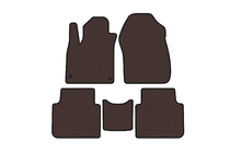 Honda CRV 2017-2022 Carsuit rubber floor mats (7-seater, brown, 2020-2022) photo 1