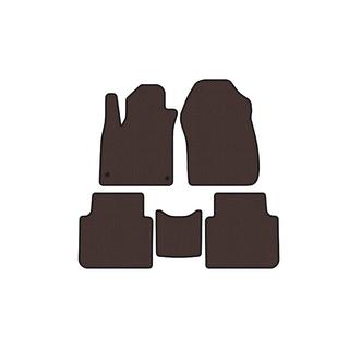 Rubber Floor Mats Carsuit (7-Seater, Brown) photo 1