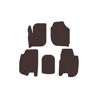 Rubber floor mats Carsuit (HB, brown) photo 1