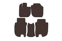 Honda HR-V 2014-2021 Rubber Floor Mats Carsuit (Brown) photo 1