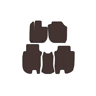 Rubber Floor Mats Carsuit (Brown) photo 1