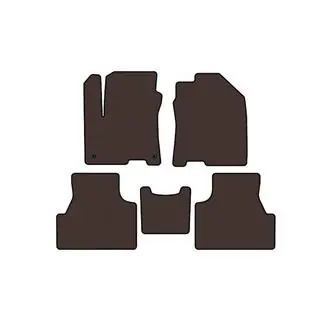 Rubber Floor Mats Carsuit (2019-2020, Electric, Brown)