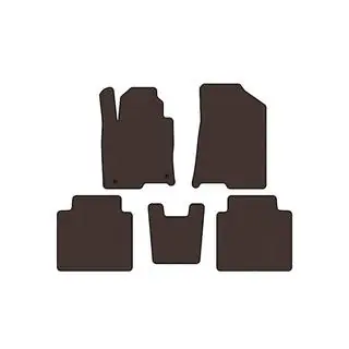 Rubber Floor Mats Carsuit (SD, Brown)