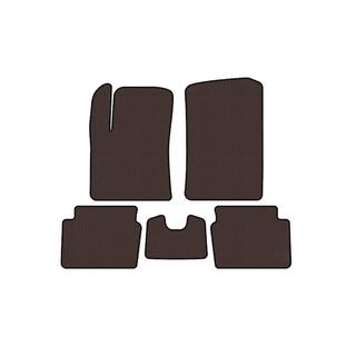 Rubber floor mats Carsuit (HB, brown) photo 1