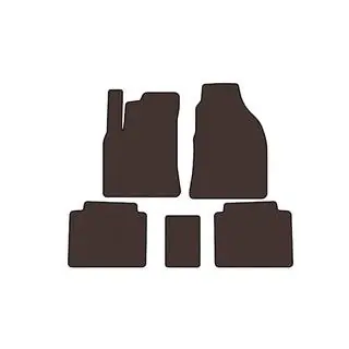 Rubber Floor Mats Carsuit (Brown)
