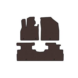 Rubber floor mats Carsuit (2 rows, 7-seater, brown) photo 1