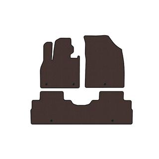 Rubber floor mats Carsuit (2 rows, 8-seater, brown) photo 1