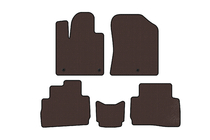 Hyundai Santa Fe 4 2018-2023 Rubber floor mats Carsuit (2020-2023, brown) photo 1