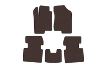 Hyundai Sonata NF 2004-2009 Rubber Floor Mats Carsuit (Brown) photo 1