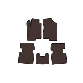 Rubber Floor Mats Carsuit (Brown) photo 1