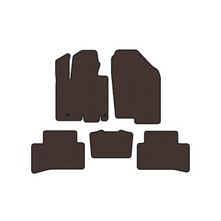 Rubber Floor Mats Carsuit (Brown) Hyundai Tucson NX4 2021- photo 1