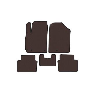 Rubber floor mats Carsuit (Coupe, brown) photo 1