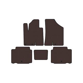 Rubber Floor Mats Carsuit (Brown) photo 1