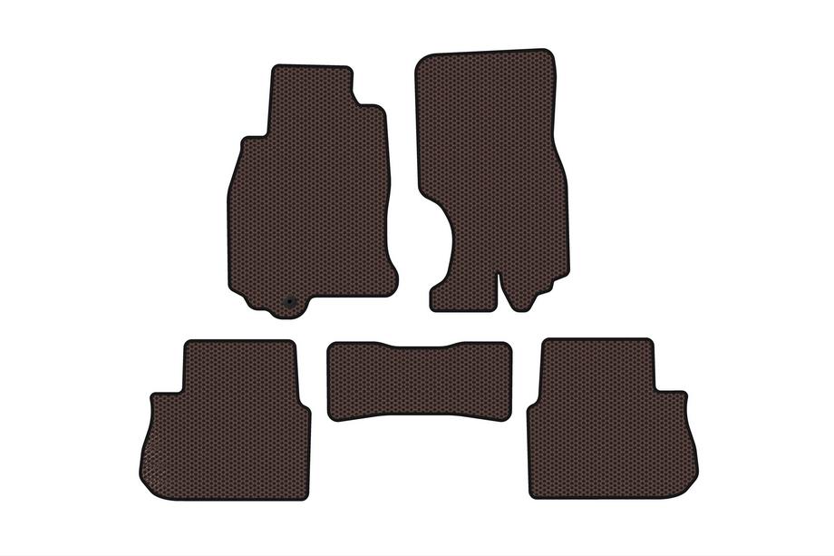 Infiniti FX 2003-2008 Rubber Floor Mats Carsuit (Brown) Photo 1