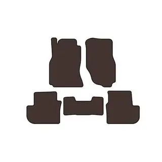 Rubber Floor Mats Carsuit (SD, Brown) photo 1