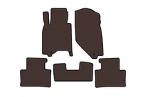 Infiniti G25/G35/37 (V36/CV36) 2006-2015 Rubber floor mats Carsuit (G37 X, SD, brown) photo 1