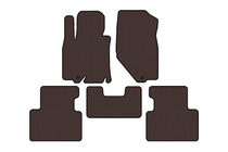 Infiniti QX50 2013-2017 Rubber Floor Mats Carsuit (Brown) photo 1