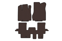 Infiniti QX60 2016-2021 Rubber floor mats Carsuit (2 rows, brown) photo 1