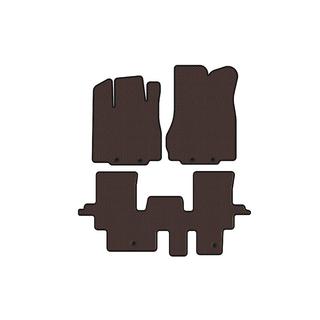 Rubber floor mats Carsuit (2 rows, brown) Infiniti QX60 2016-2021 photo 1