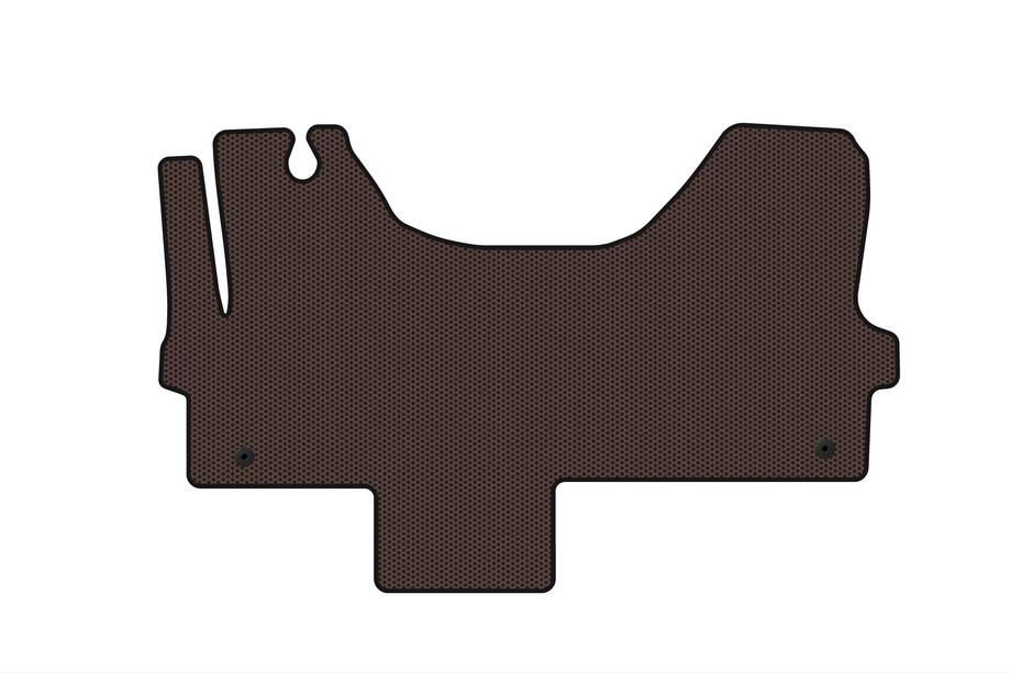 Iveco Daily 2014- Rubber Floor Mats Carsuit (Brown) Photo 1