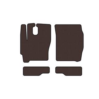Rubber Floor Mats Carsuit (Brown) Iveco Eurocargo 2002-2008 photo 1