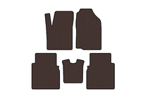 JAC J6 2011-2019 Rubber Floor Mats Carsuit (Brown) photo 1