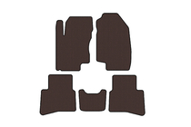 JAC S3 2014- Rubber Floor Mats Carsuit (Brown) photo 1