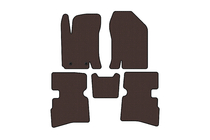 JAC S4 2018- Rubber Floor Mats Carsuit (Brown) photo 1