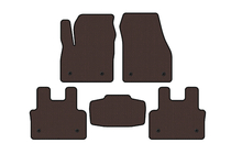 Jaguar E-Pace 2017-2024 Rubber Floor Mats Carsuit (Brown) photo 1