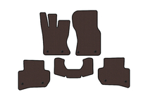 Jaguar F-PACE 2016- Rubber Floor Mats Carsuit (Brown) photo 1