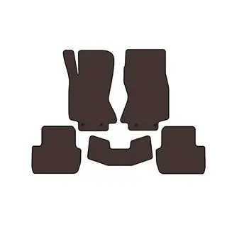 Rubber Floor Mats Carsuit (Brown)
