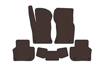 Jaguar XF 2016- Rubber Floor Mats Carsuit (Brown) photo 1